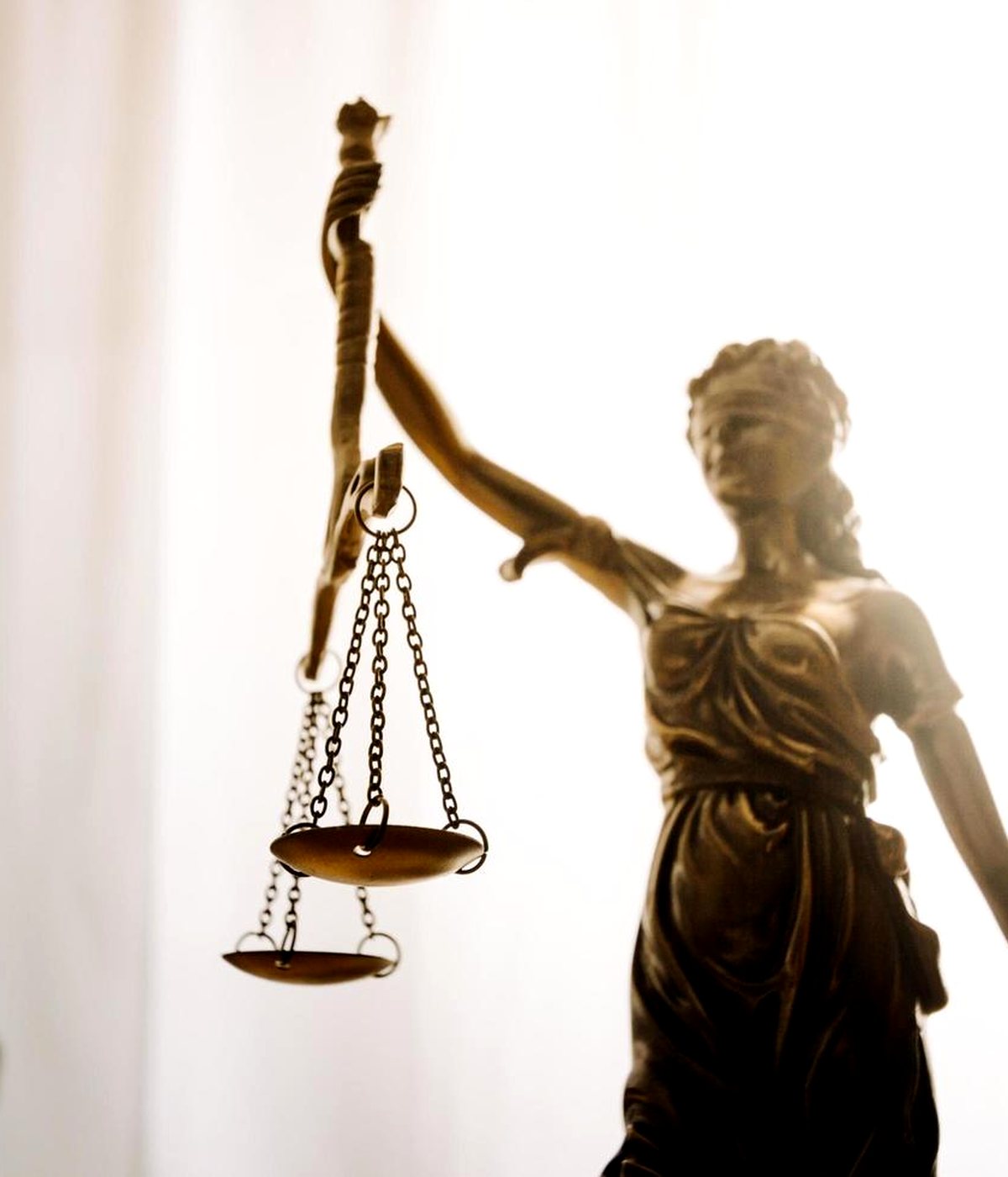 Scales of justice in the offices of The Edwards Law Firm
